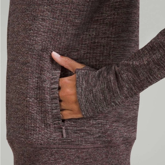 Lululemon Engineered Warmth Half-Zip Chrome / Lunar Rock / Black - Picture 3 of 6